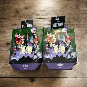 2 Pack Disney Villians Kids Totes Bags